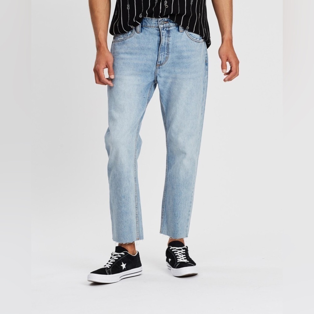 NWT ROLLA’s Relaxo chop jeans original stone sz 29